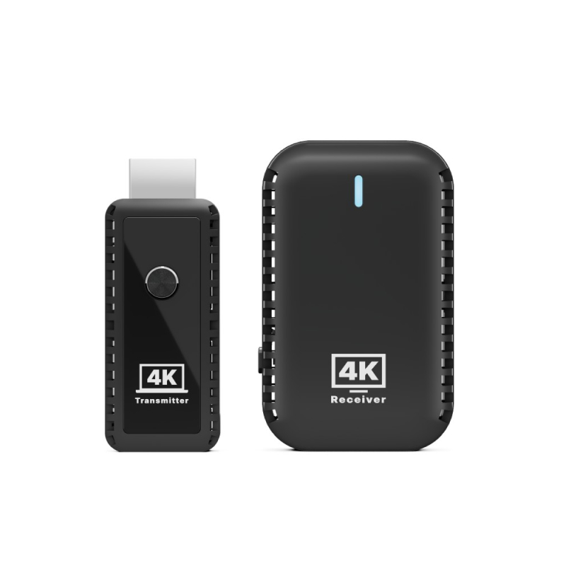 4K Wireless HDMI Transmitter and Receiver Wireless HDMI Extender 30m Support 4K@30Hz IR Remote Contr