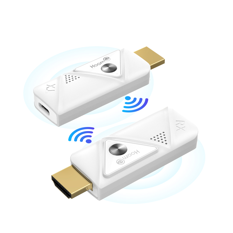 <strong>Wireless HDMI Transmitter and Receiver 1080P HD Wireless HDMI Extender Support 5GHz Range Streaming </strong>