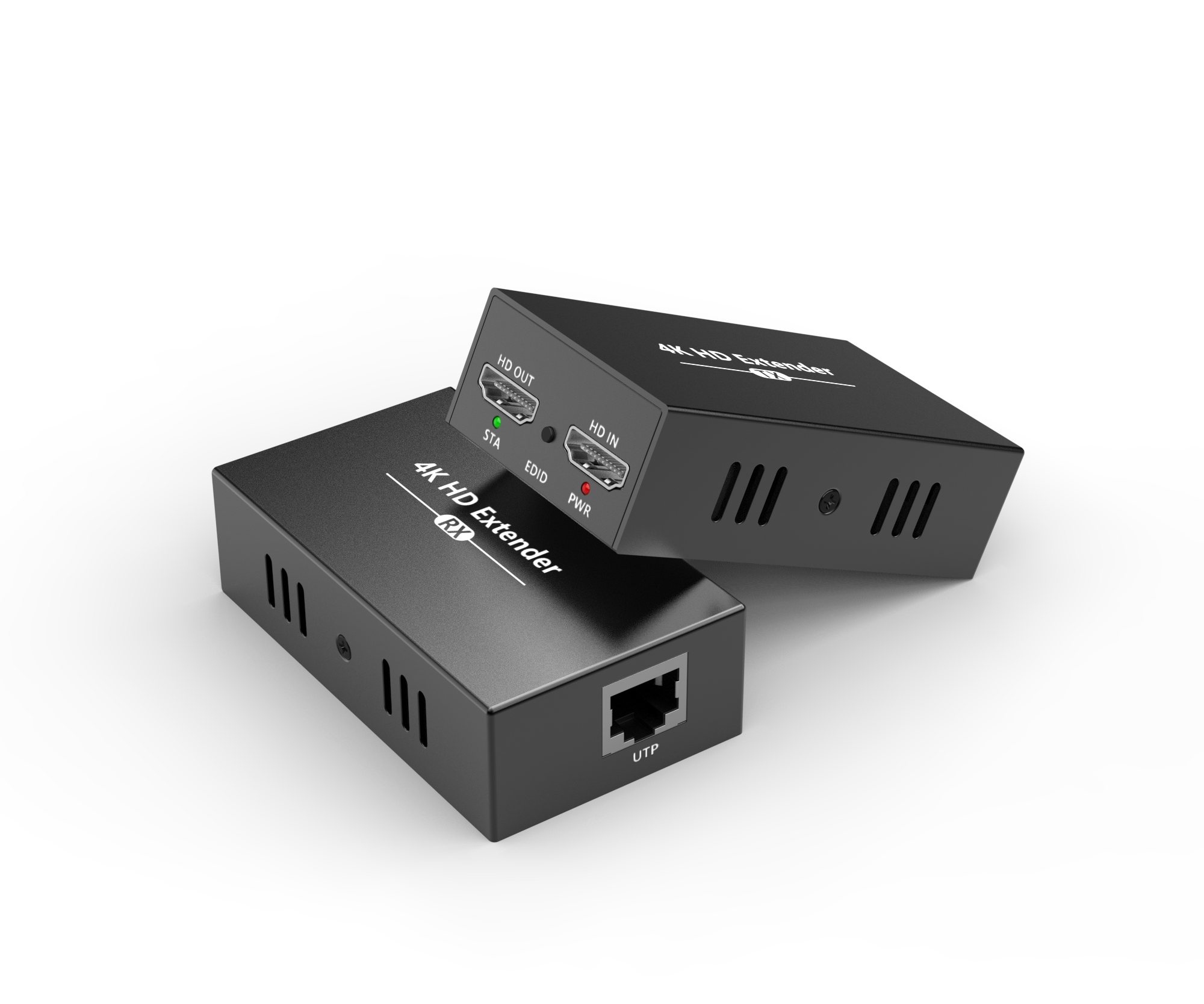 4K 100m HDMI Extender Over CAT6/7 @1080p, 4K30Hz HDCP 1.4, Loopout, Copy EDID, Near Zero Latency