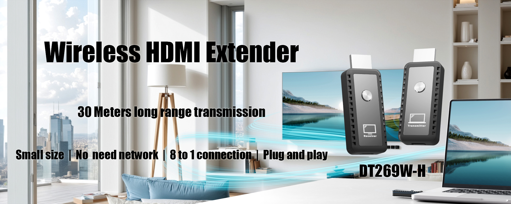 30 Meters HDMI Extender Wireless Whosale