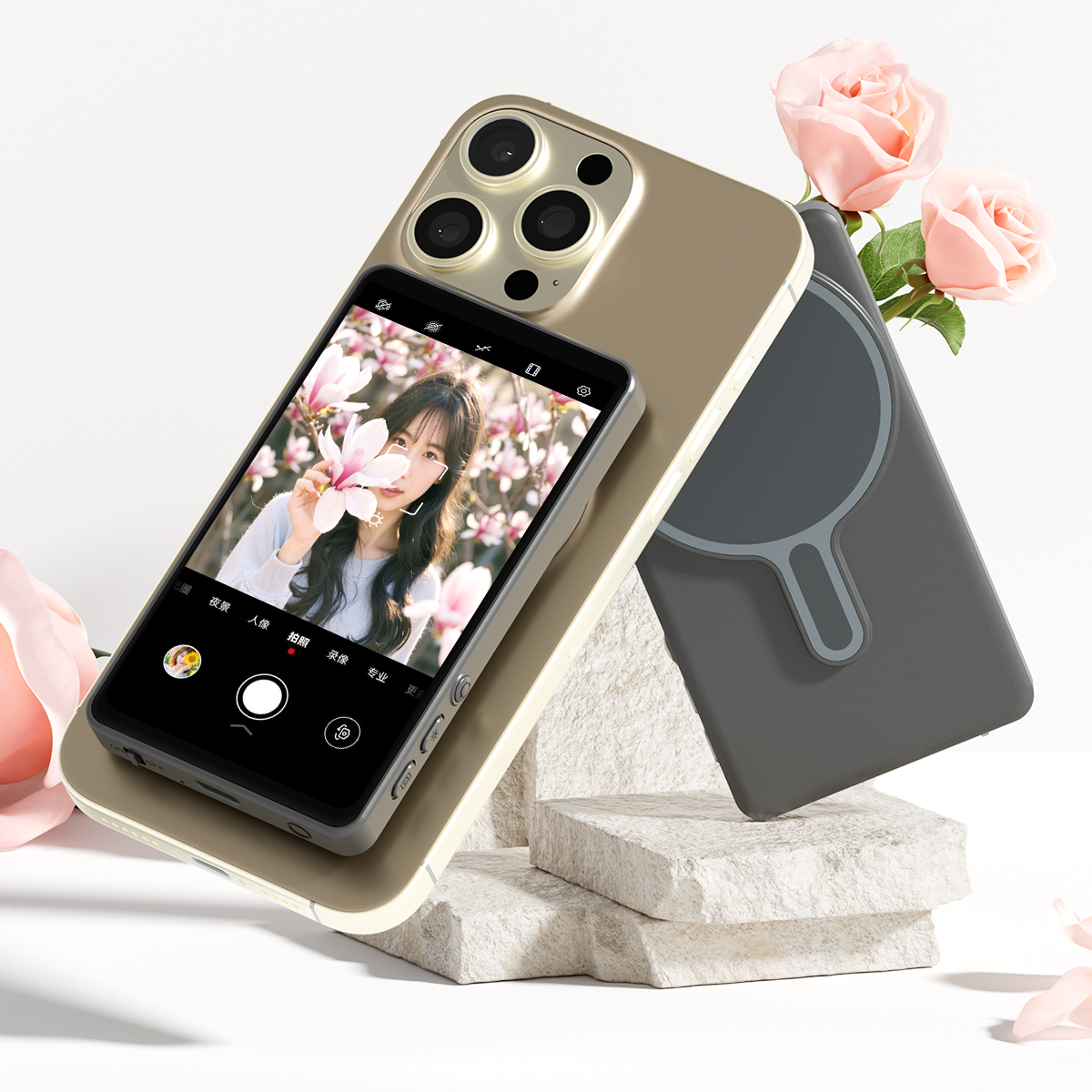 Phone Magnet Vlog Selfie Monitor Screen Selfie Monitor Screen