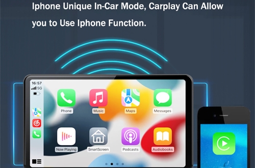 Wireless Carplay 7 inches screen audio 